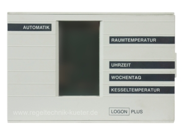 Heizungsregler LOGON Plus (weißes Gehäuse)