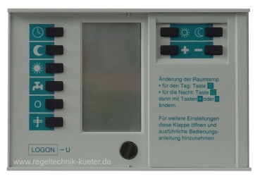 Küter Regeltechnik - Heizungsregler KL WKT 15SP ohne Brauchwasser