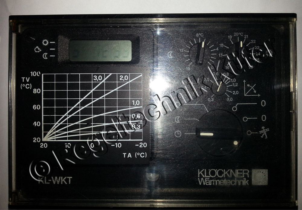 Küter Regeltechnik - Heizungsregler KL WKT 15SP ohne Brauchwasser