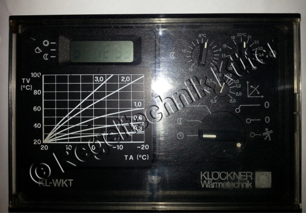 Heizungsregler KL WKT 15SP ohne Brauchwasser